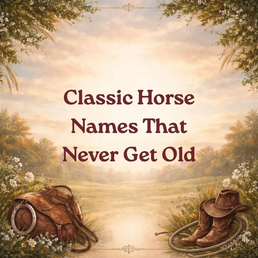 Classic Horse Names That Never Get Old
