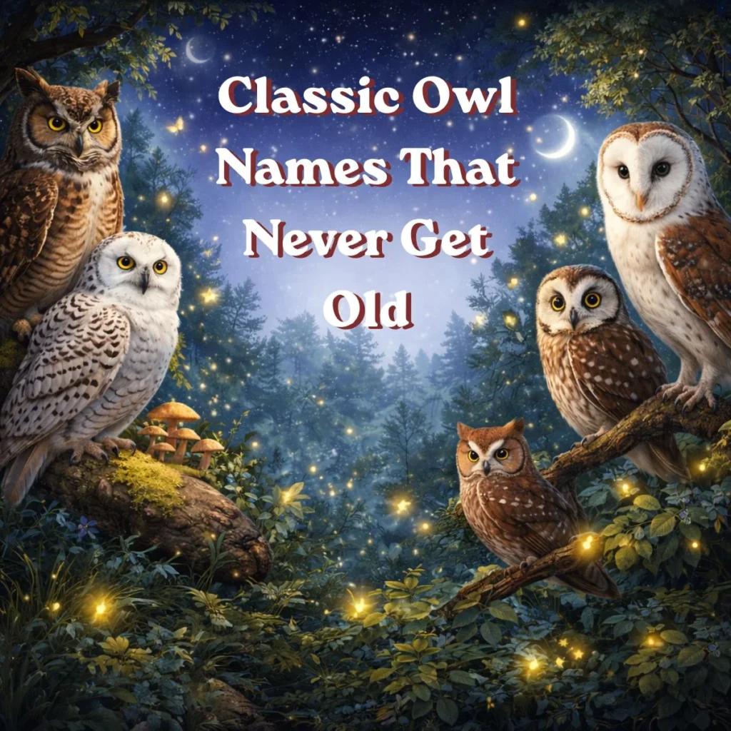Classic Owl Names That Never Get Old