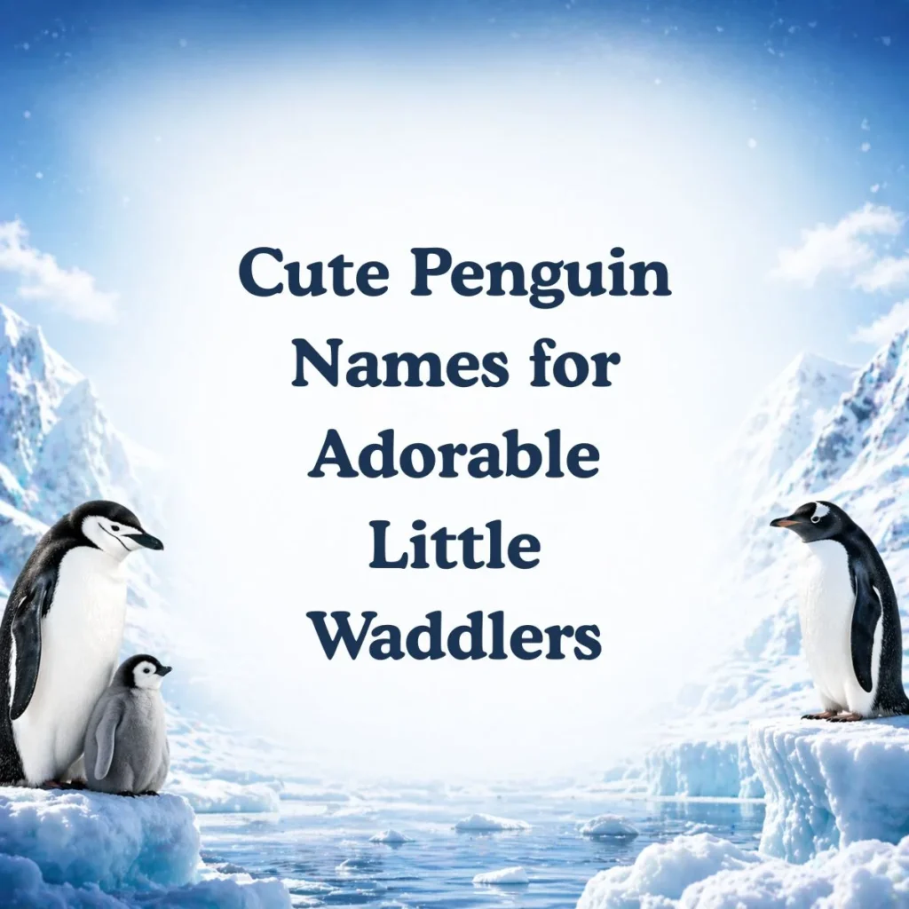 Cute Penguin Names for Adorable Little Waddlers