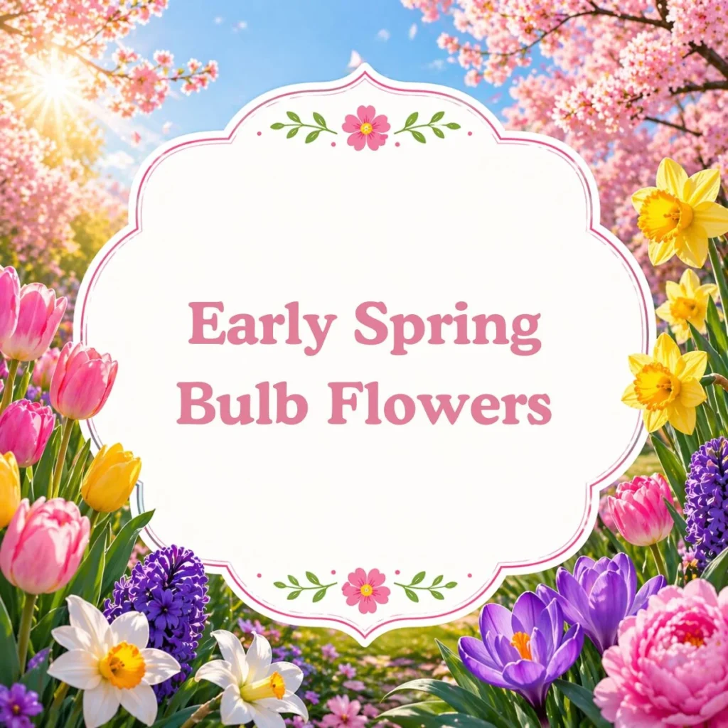 Early Spring Bulb Flowers