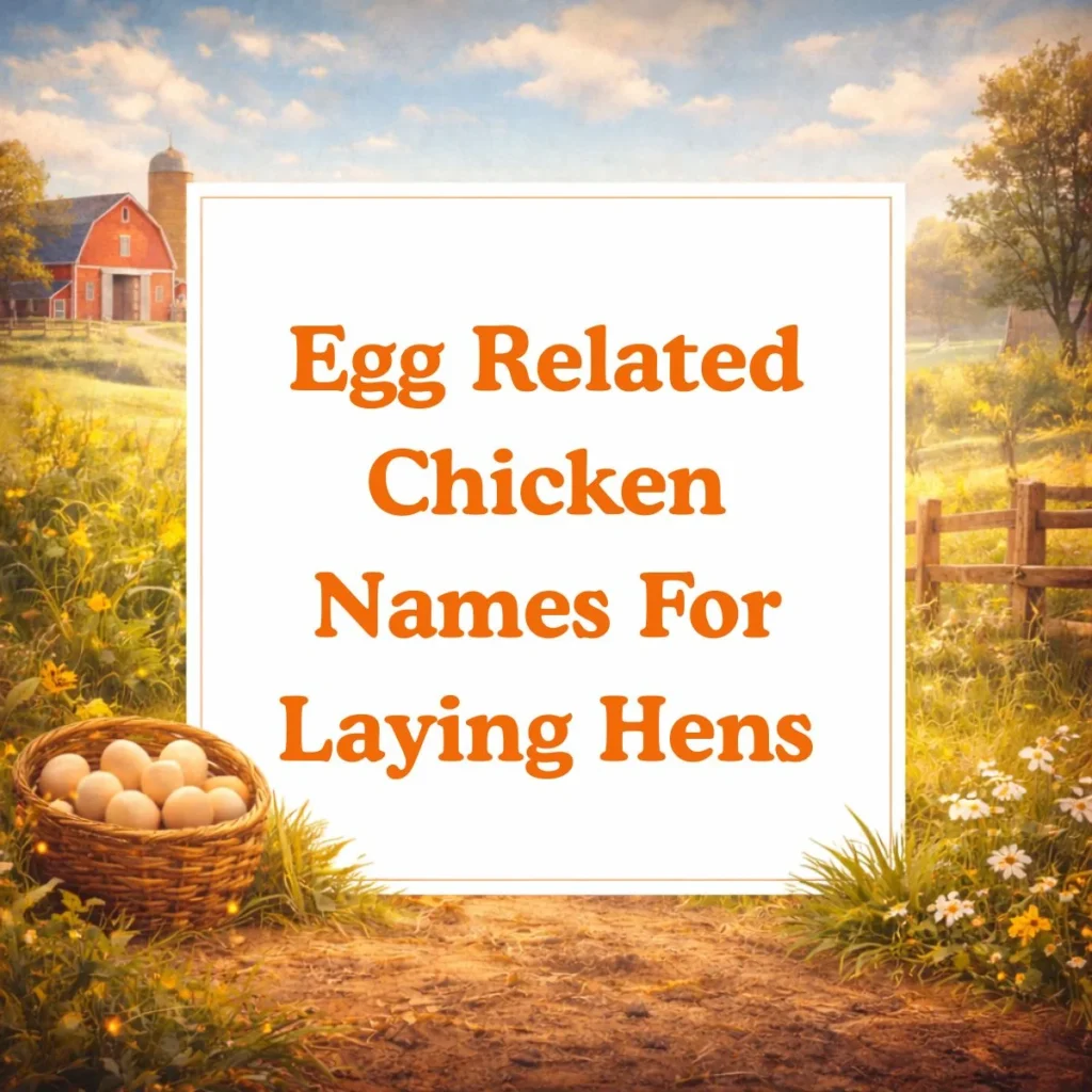 Egg Related Chicken Names For Laying Hens