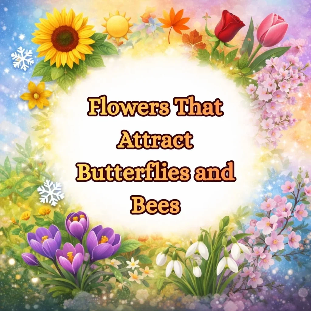 Flowers That Attract Butterflies and Bees 🦋