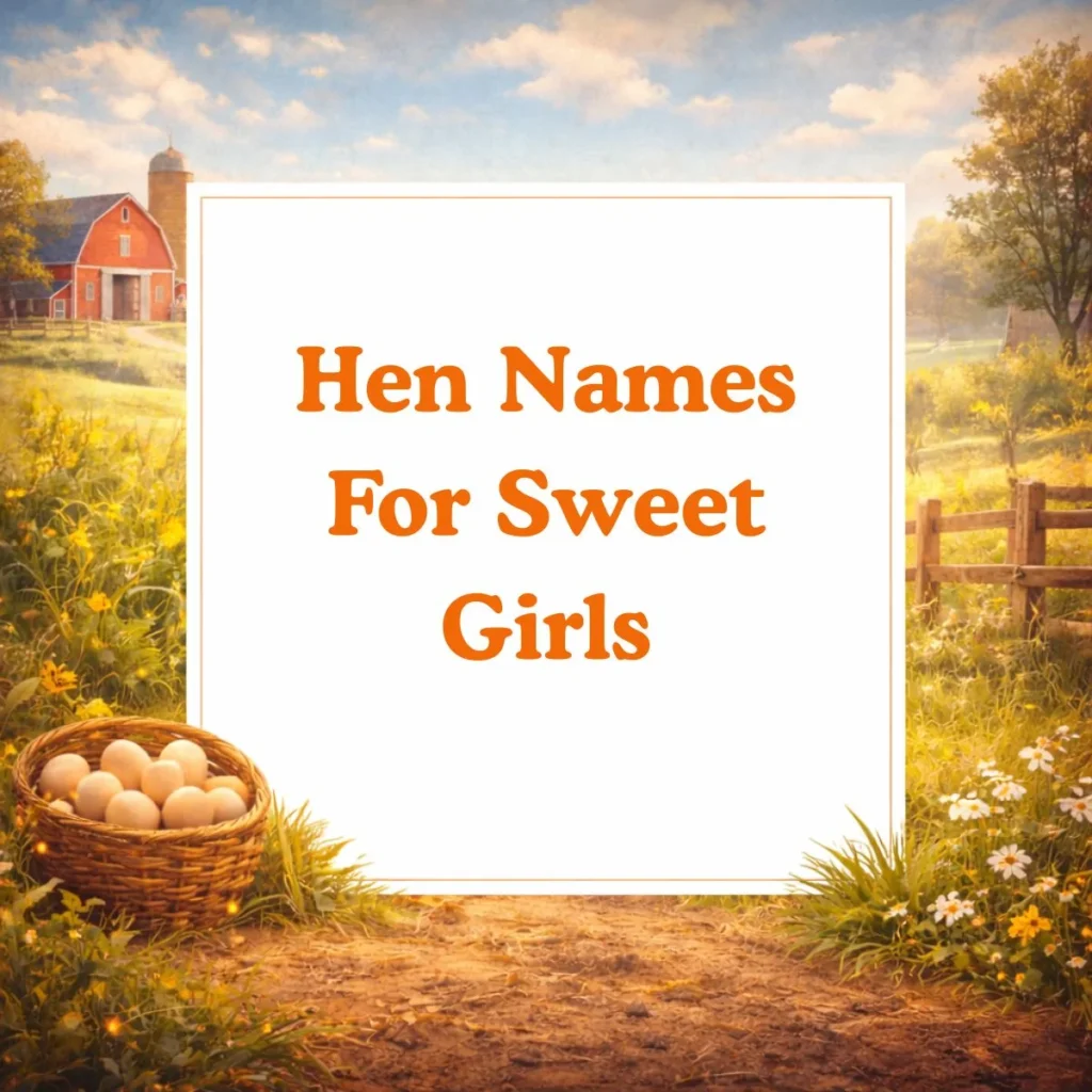 Hen Names For Sweet Girls