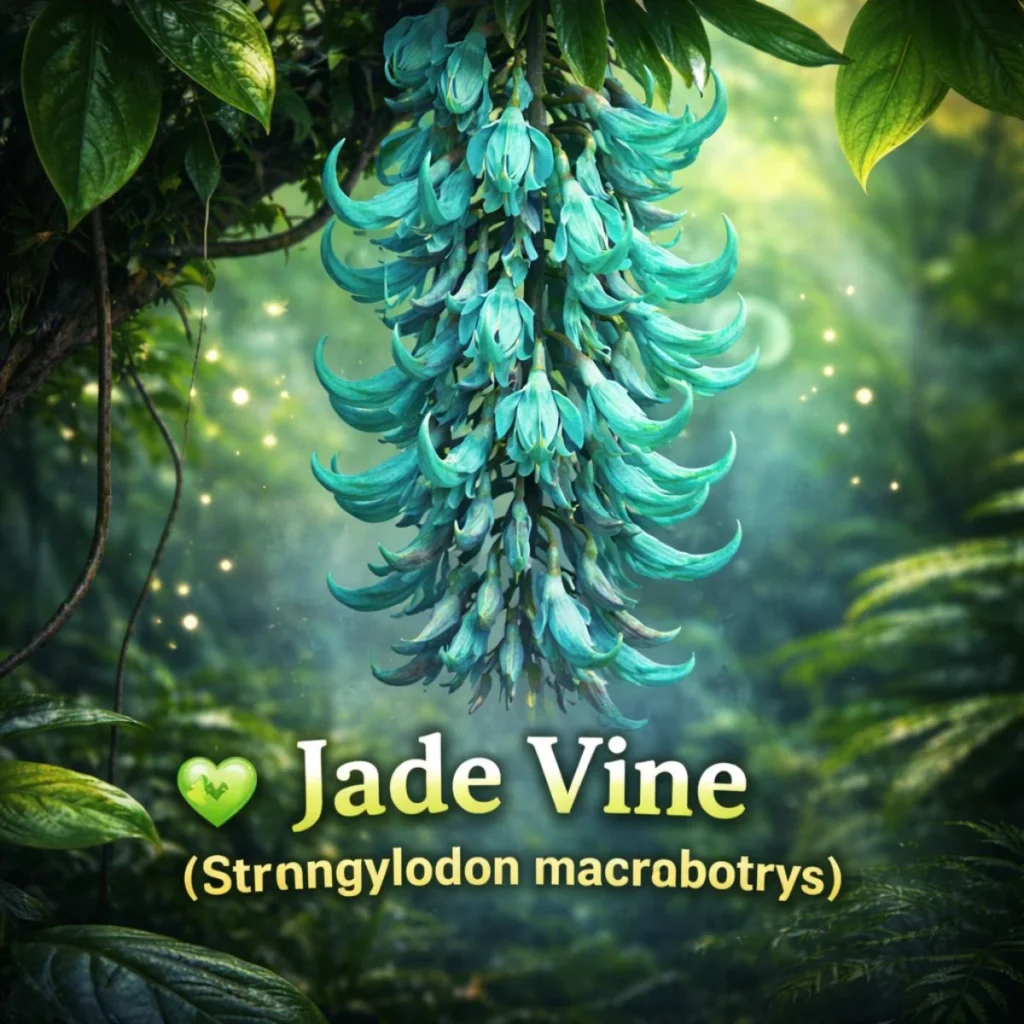 Jade Vine (Strongylodon macrobotrys) 💚
