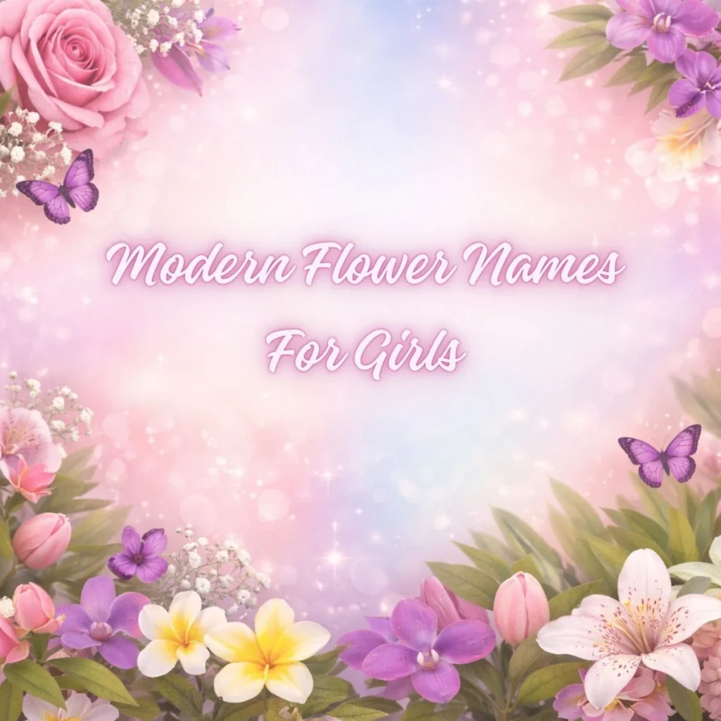 Modern Flower Names For Girls