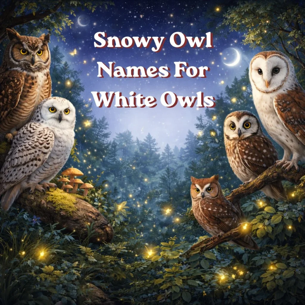 Snowy Owl Names For White Owls