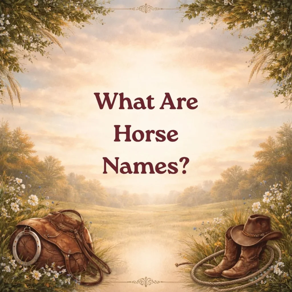 What Are Horse Names