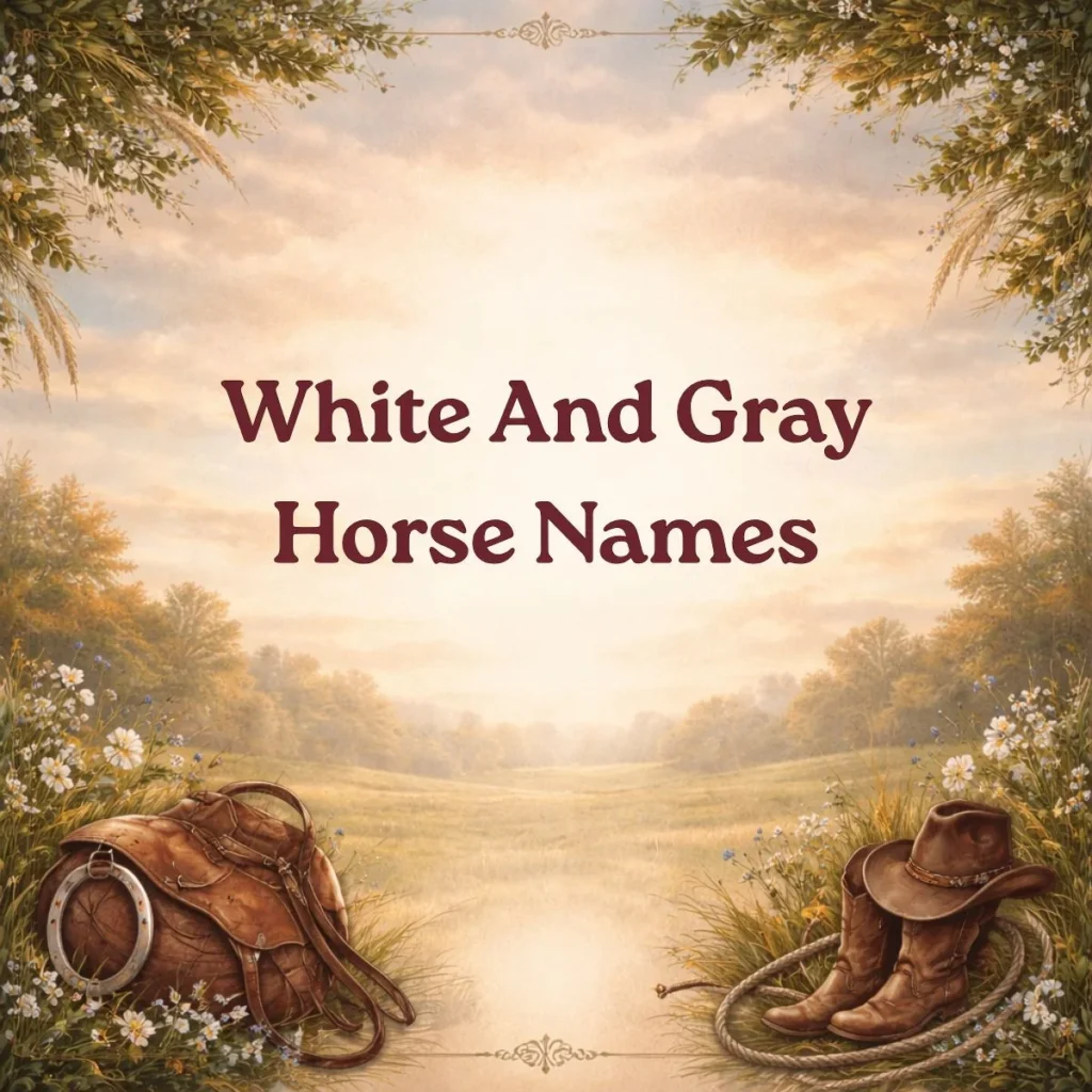 White And Gray Horse Names