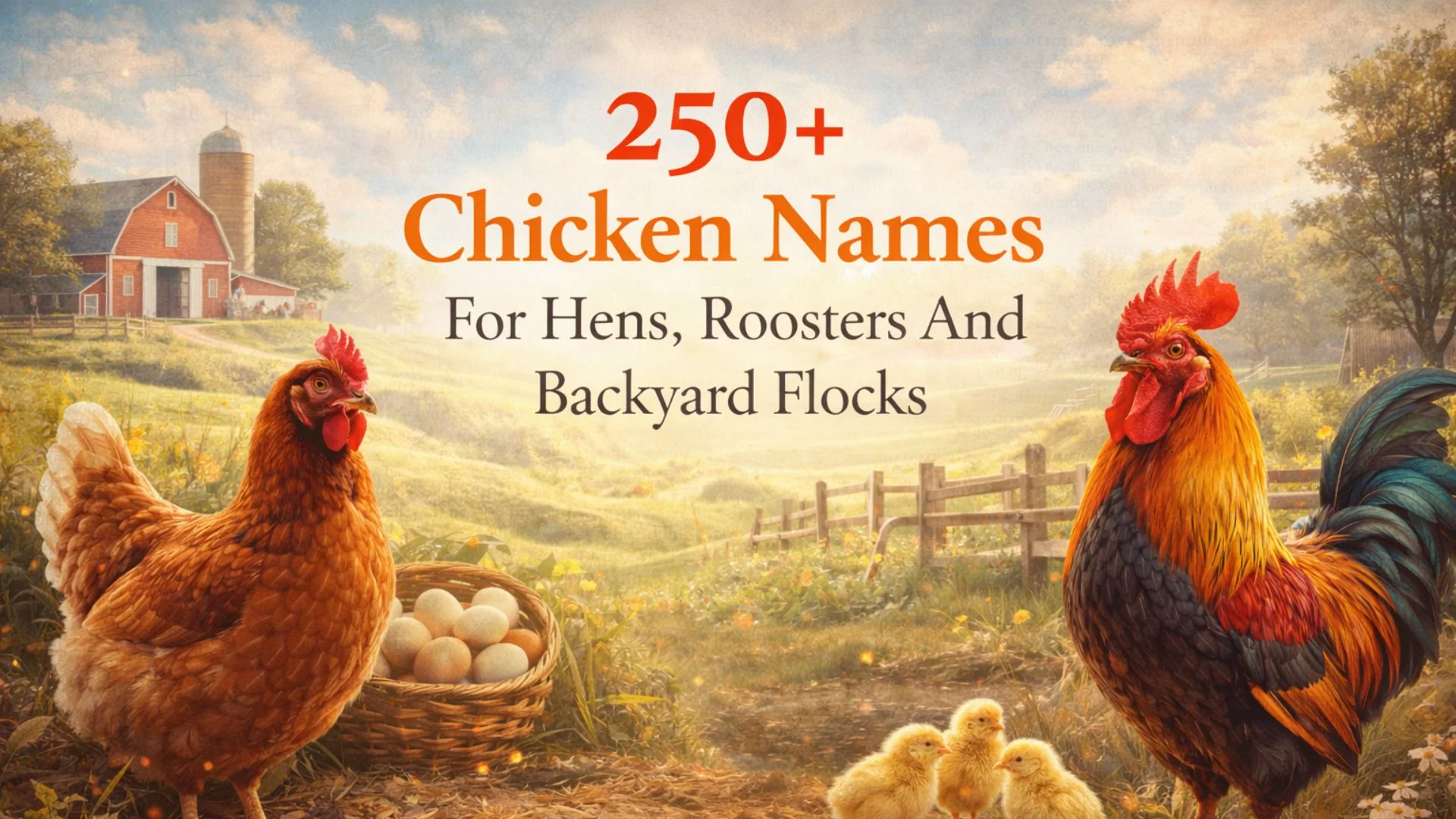 250+ Chicken Names For Hens Roosters And Backyard Flocks