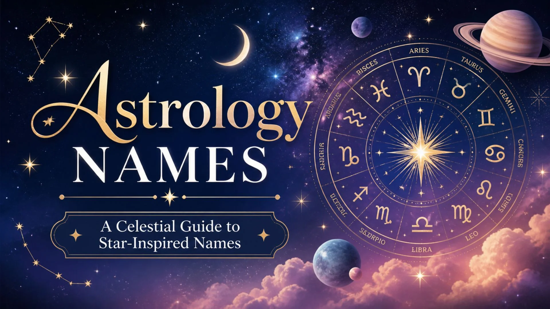 Astrology Names A Celestial Guide to Star-Inspired Names