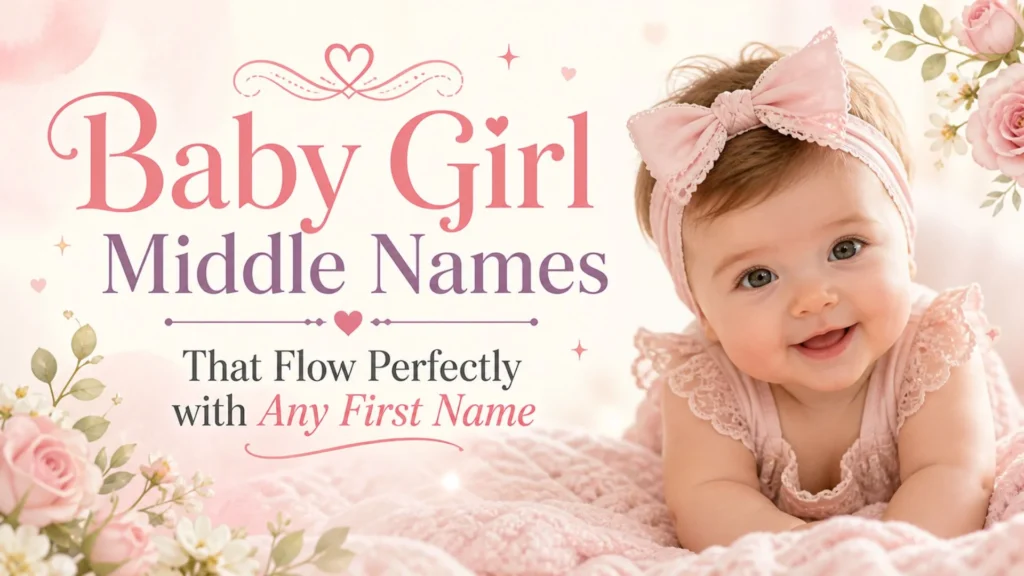 Baby Girl Middle Names That Flow Perfectly with Any First Name