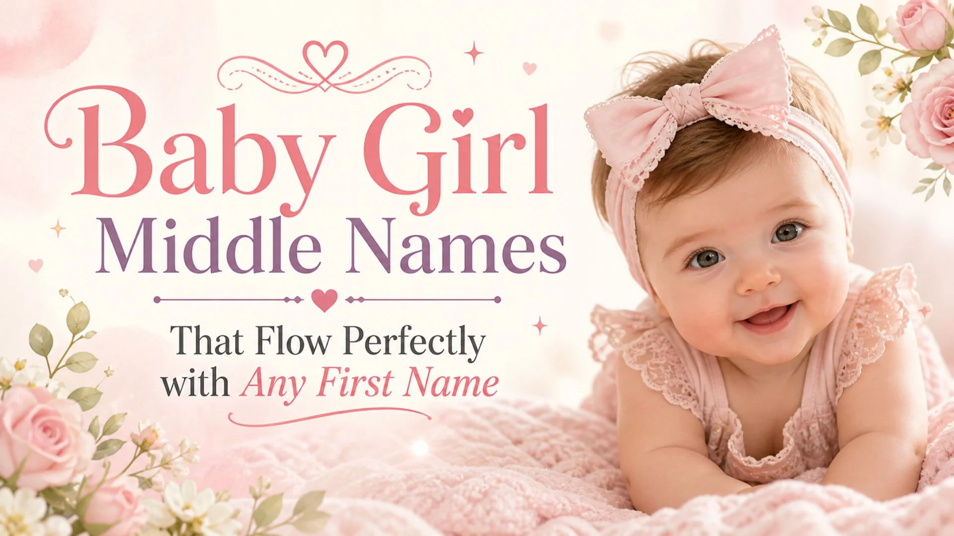 Baby Girl Middle Names That Flow Perfectly with Any First Name