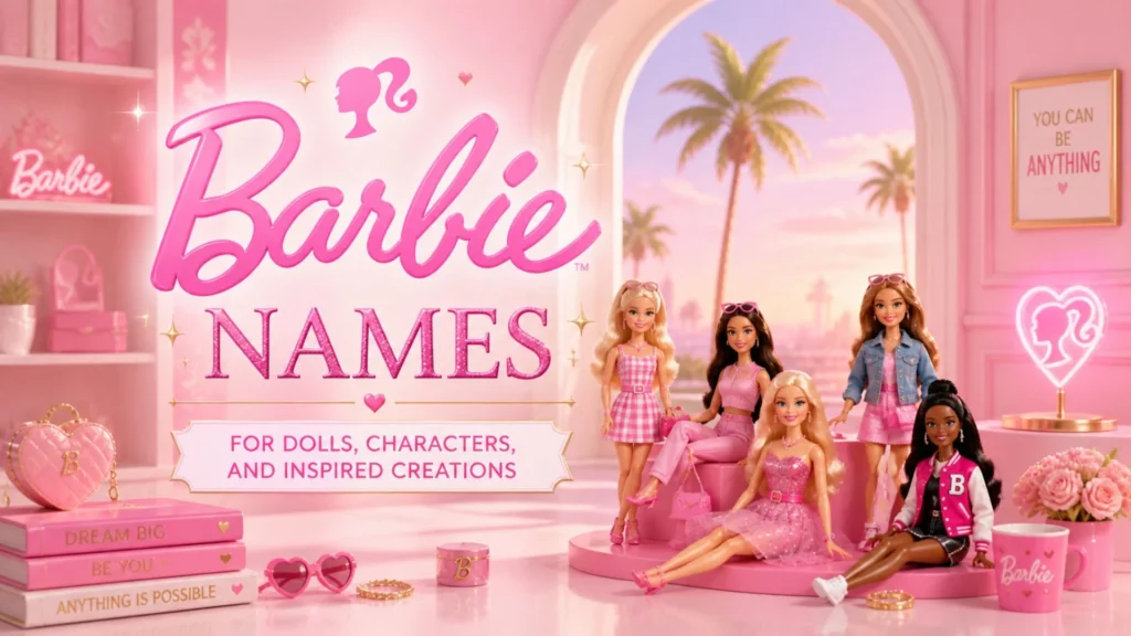 Barbie Names for Dolls, Characters, and Inspired Creations