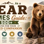 Bear Names Guide 500+ Options for Your Beloved Companion