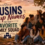 Cousins Group Names for Your Favorite Family Squad