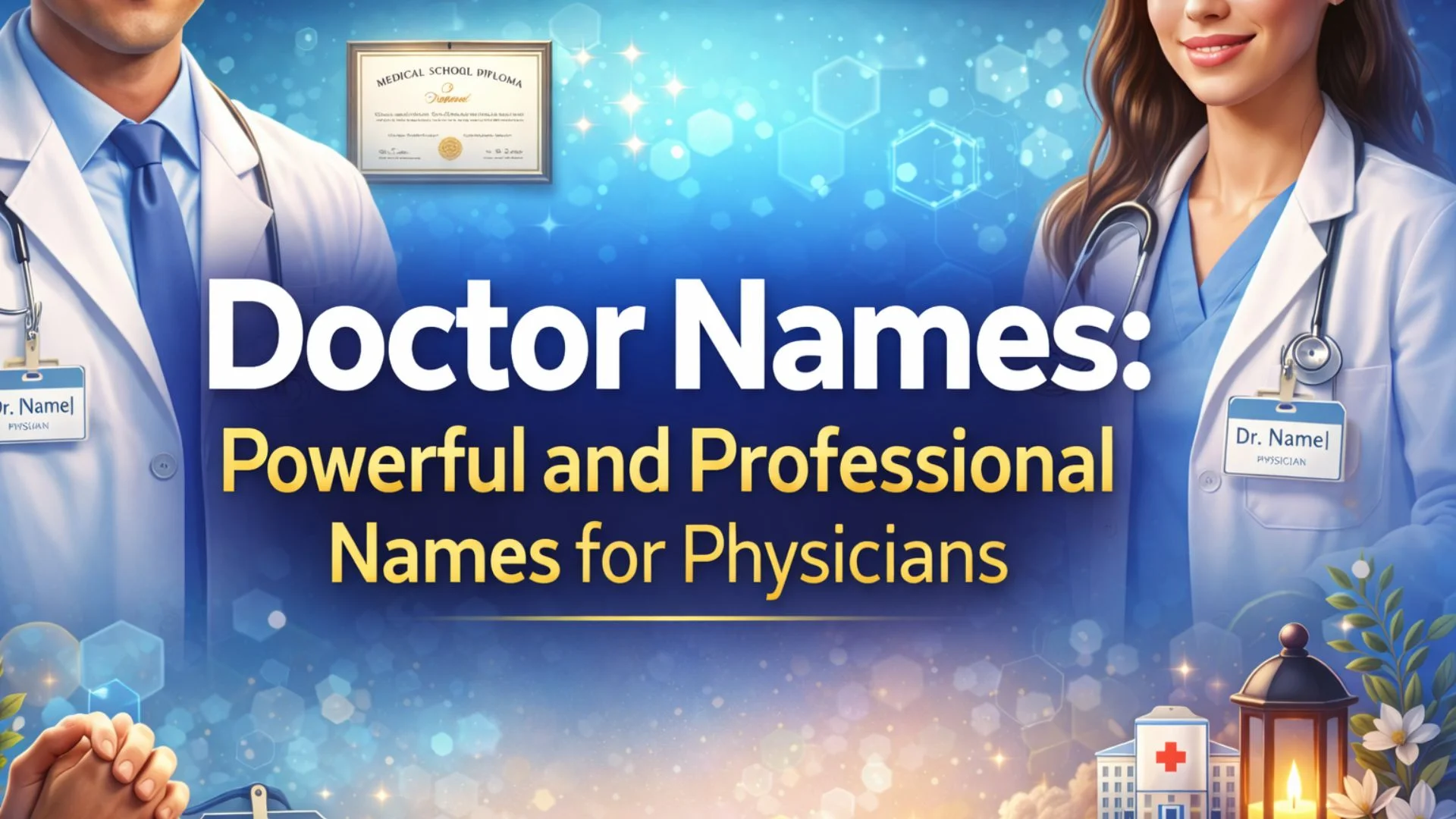 Doctor NamesPowerful and Professional Names for Physicians