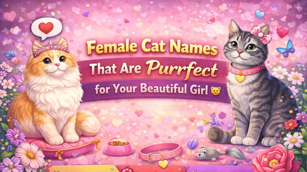 Female Cat Names That Are Purrfect for Your Beautiful Girl 🐱