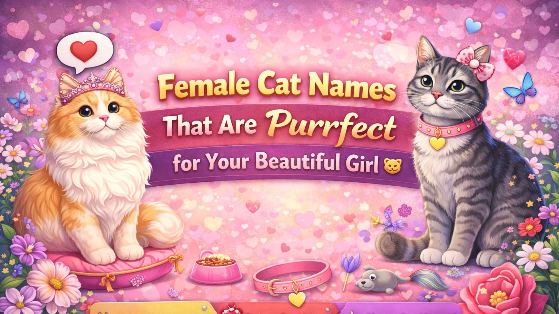 Female Cat Names That Are Purrfect for Your Beautiful Girl 🐱