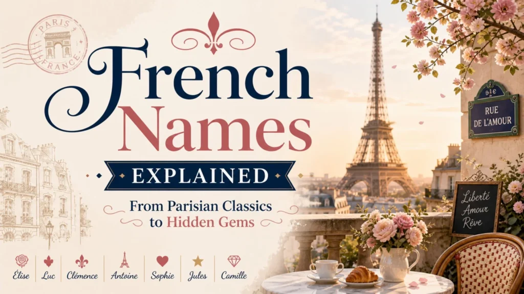 French Names Explained From Parisian Classics to Hidden Gems