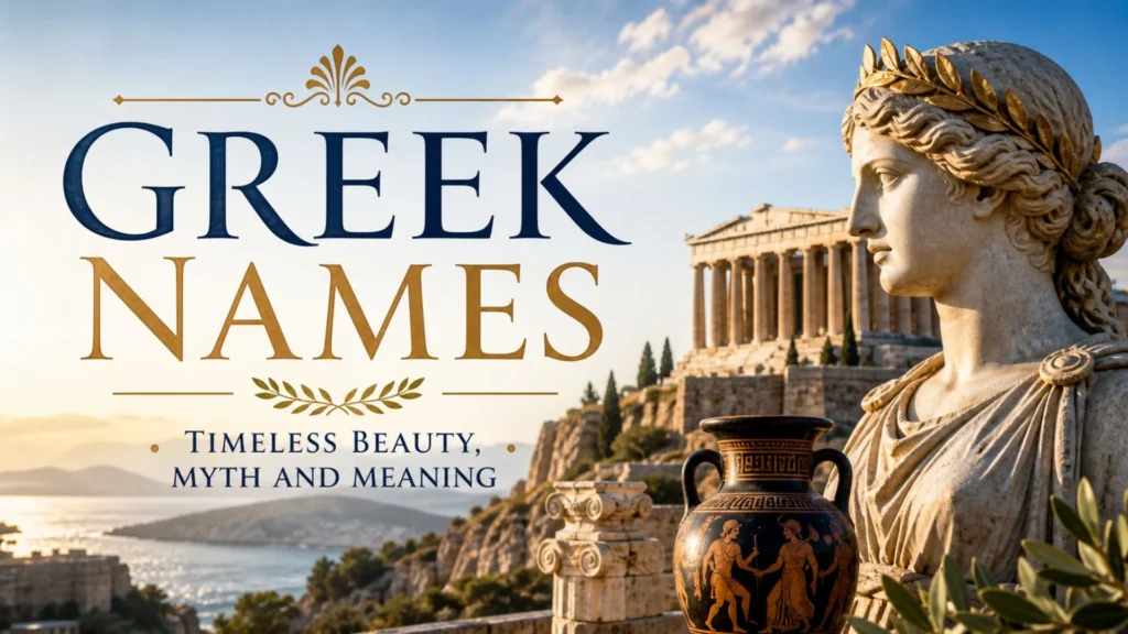 Greek Names Timeless Beauty, Myth and Meaning