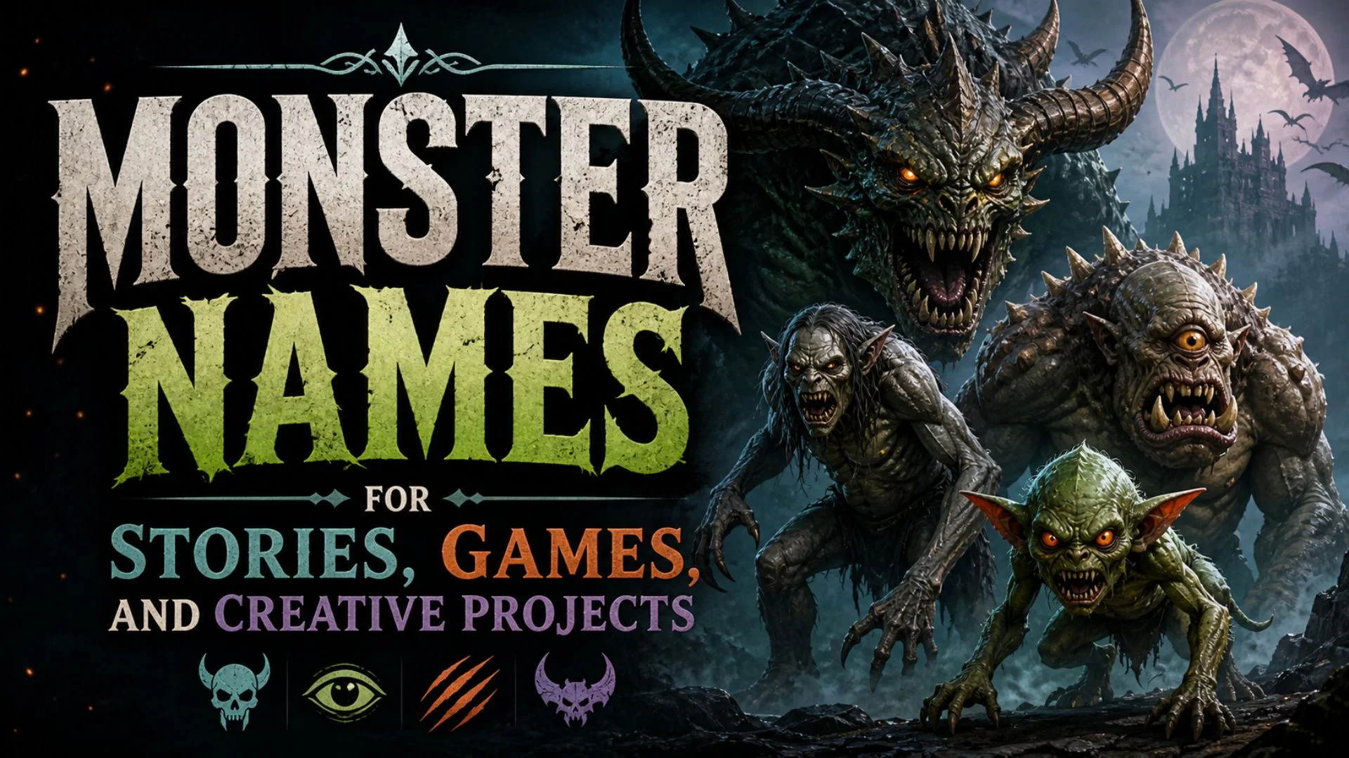Monster Names for Stories, Games, and Creative Projects