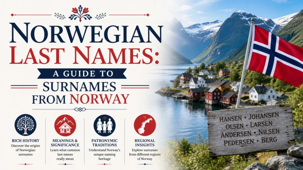 Norwegian Last Names A Guide to Surnames from Norway