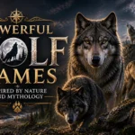 Powerful Wolf Names Inspired by Nature and Mythology