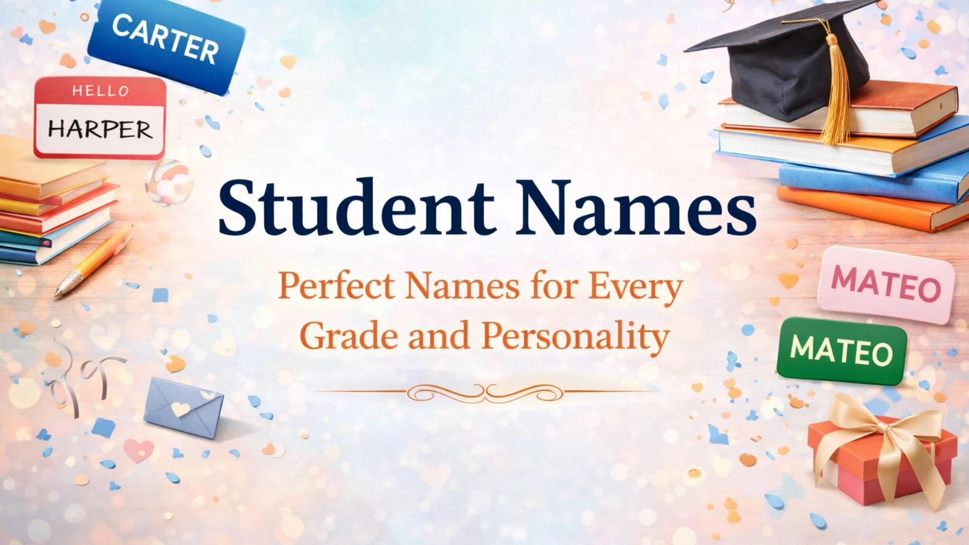 Student Names Perfect Names for Every Grade and Personality