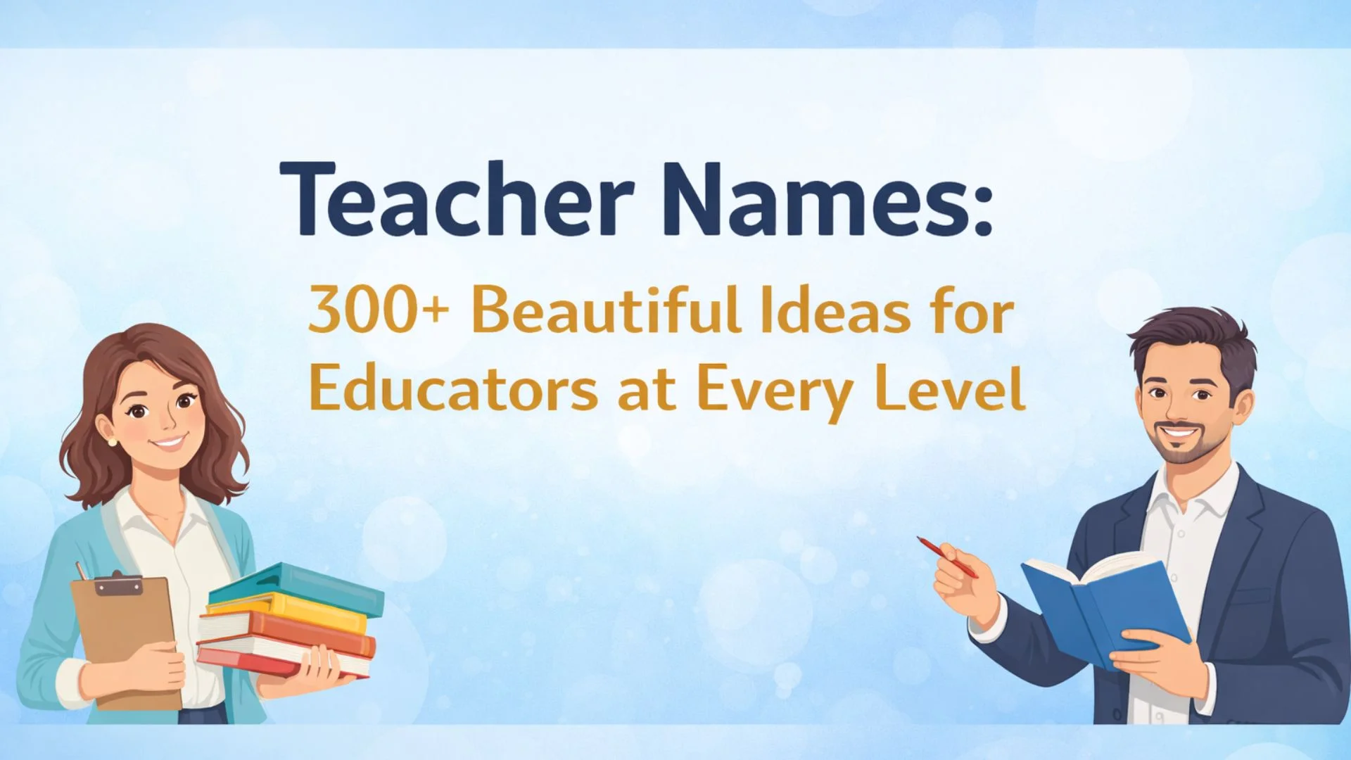 Teacher Names 300+ Beautiful Ideas for Educators at Every Level