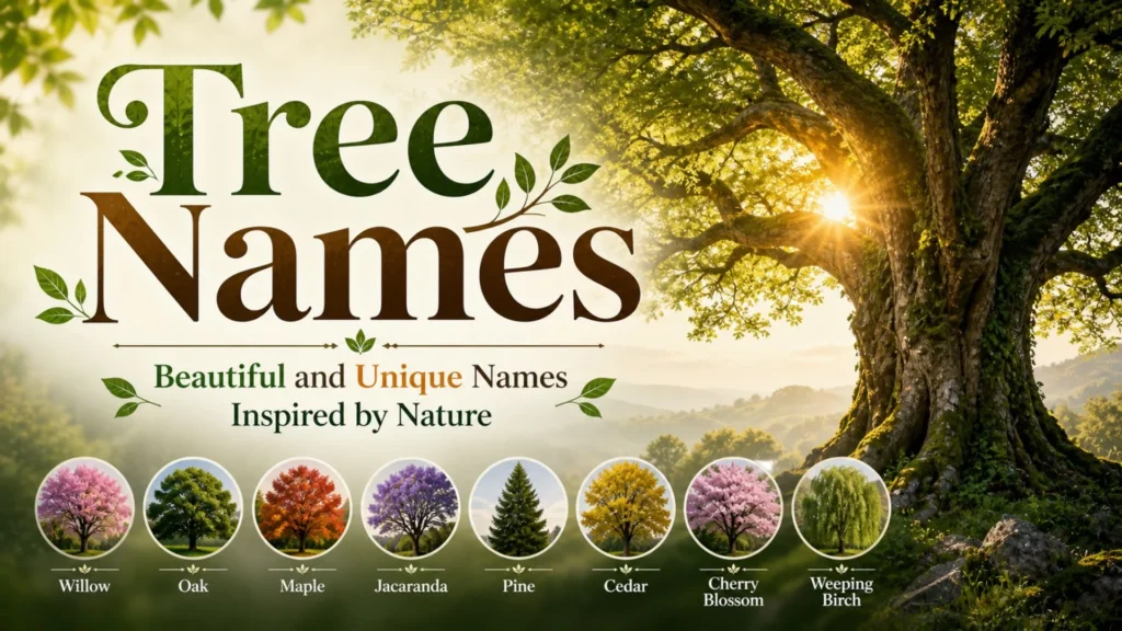 Tree Names Beautiful and Unique Names Inspired by Nature