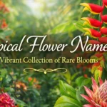 Tropical Flower Names A Vibrant Collection of Rare Blooms