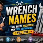 Wrench Names That Every Mechanic and Tool Enthusiast Will Love