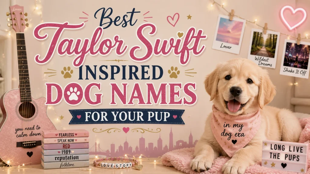 Best Taylor Swift Inspired Dog Names for Your Pup