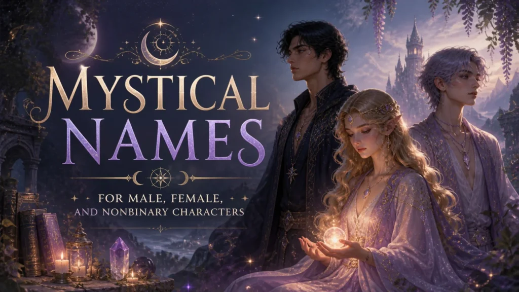 Mystical Names for Male, Female, and Nonbinary Characters
