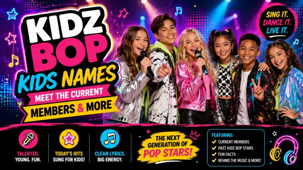 Kidz Bop Kids Names Meet the Current Members & More