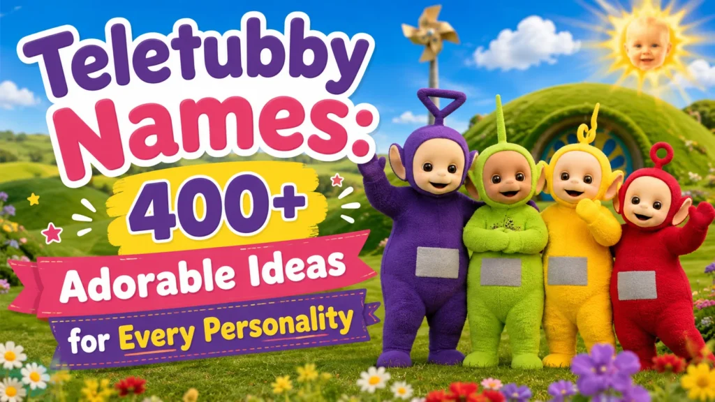 Teletubby Names 400+ Adorable Ideas for Every Personality