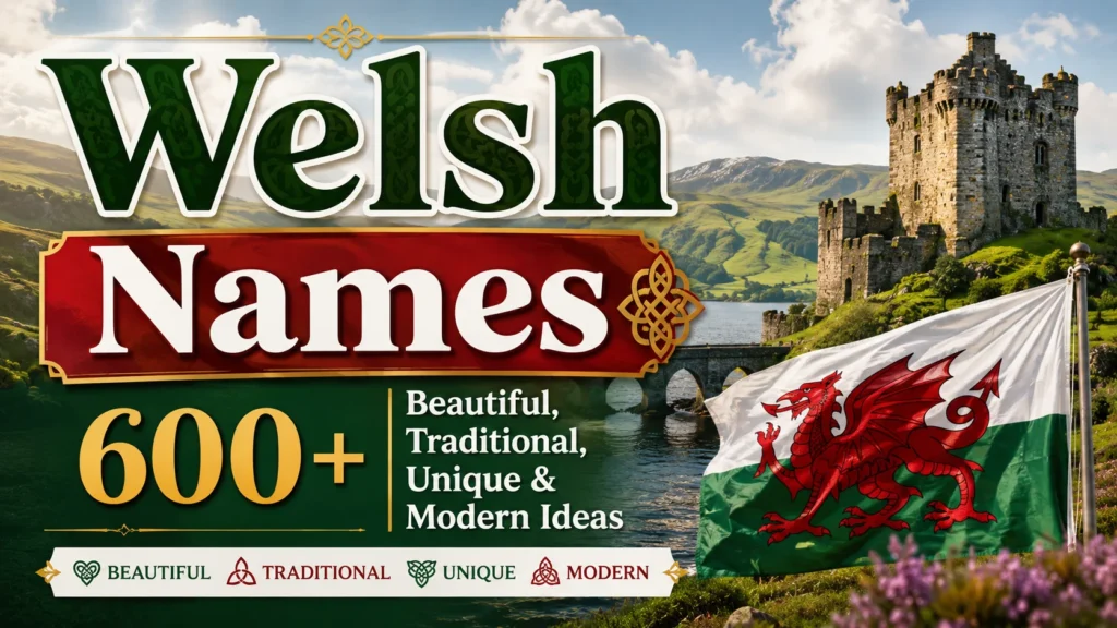 Welsh Names 600+ Beautiful, Traditional, Unique & Modern Ideas