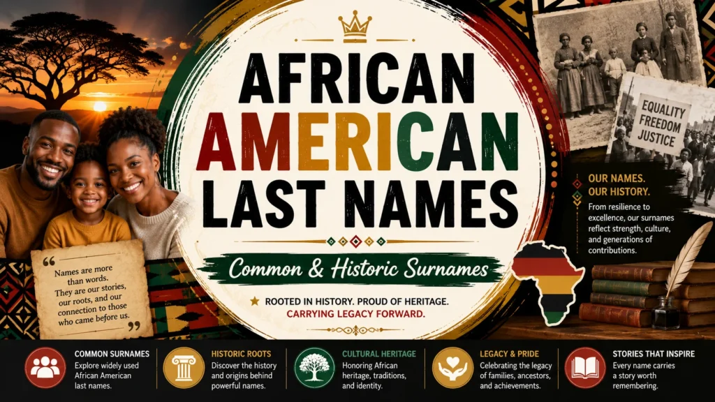 African American Last Names Common & Historic Surnames