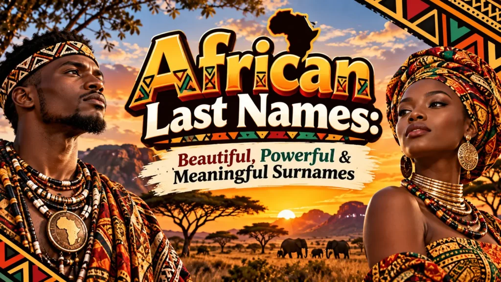 African Last Names Beautiful, Powerful & Meaningful Surnames