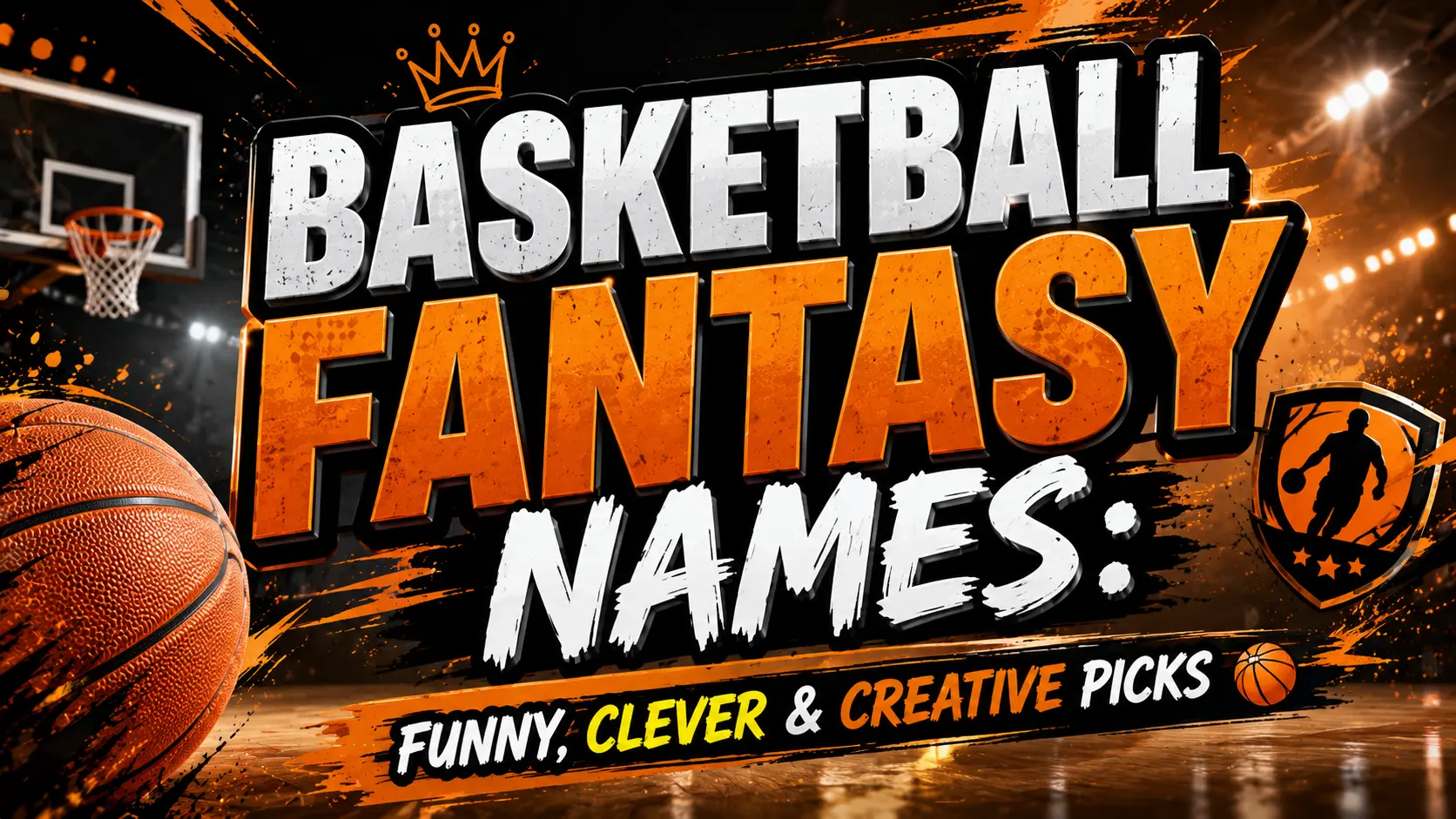 Basketball Fantasy Names: Funny, Clever & Creative Picks 🏀