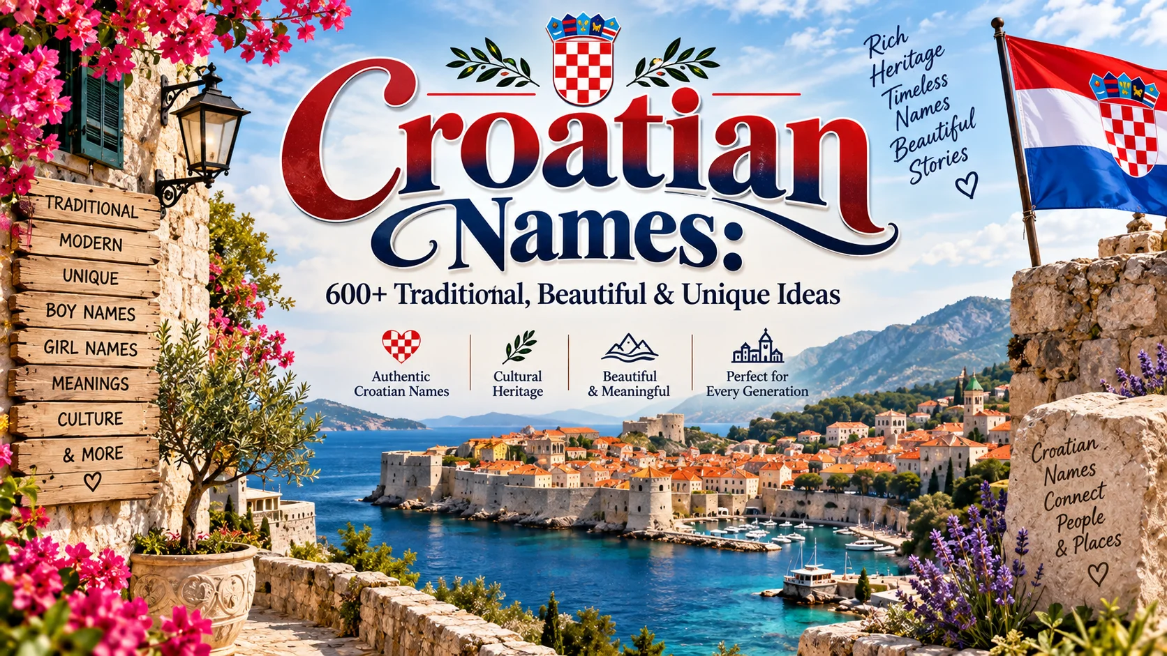 Croatian Names 600+ Traditional, Beautiful & Unique Ideas