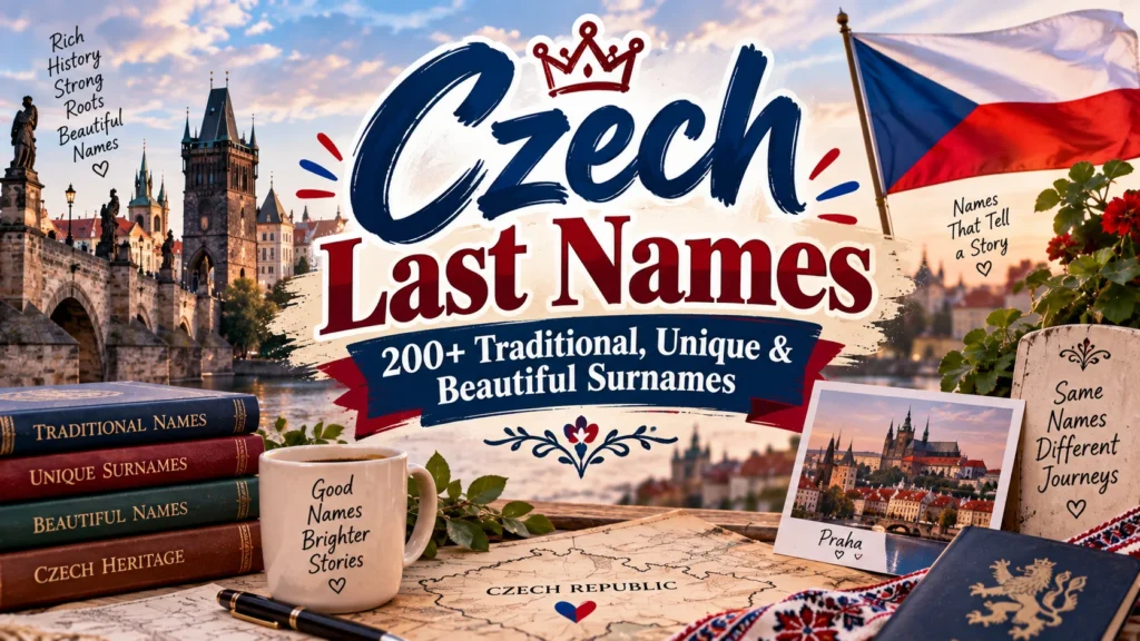 Czech Last Names 200+ Traditional, Unique & Beautiful Surnames
