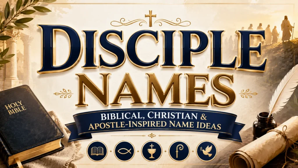 Disciple Names Biblical, Christian & Apostle-Inspired Name Ideas
