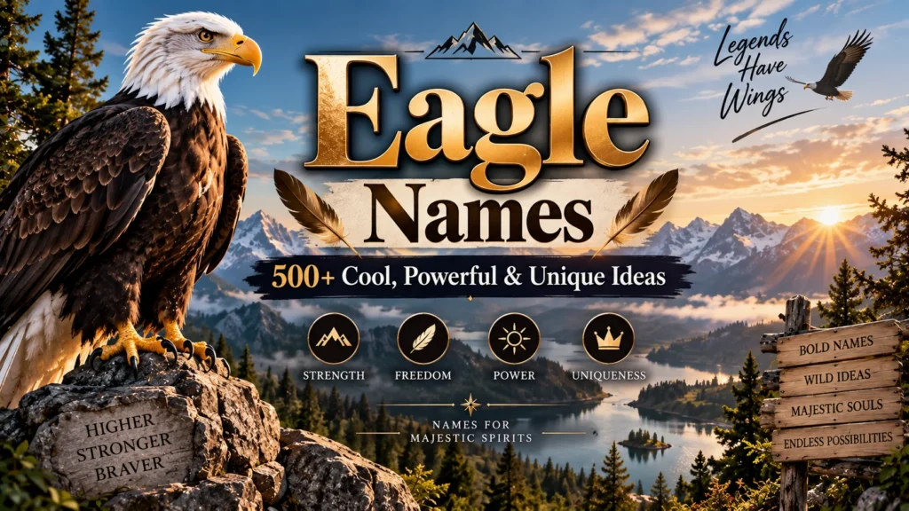 Eagle Names 500+ Cool, Powerful & Unique Ideas