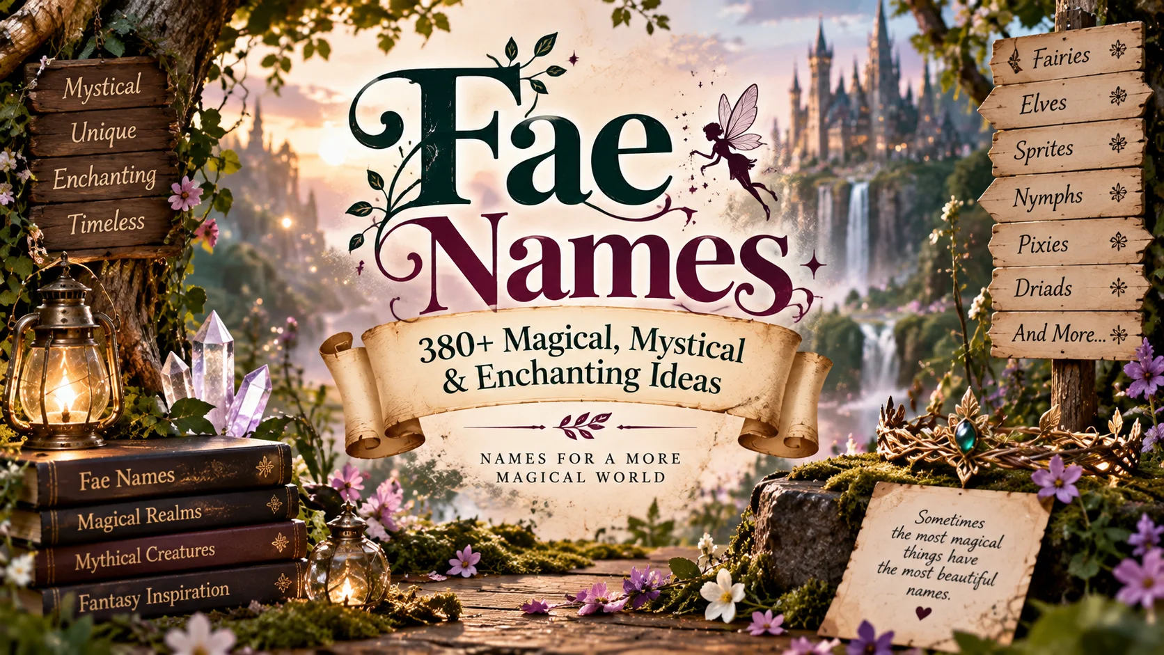 Fae Names 380+ Magical, Mystical & Enchanting Ideas 🧚