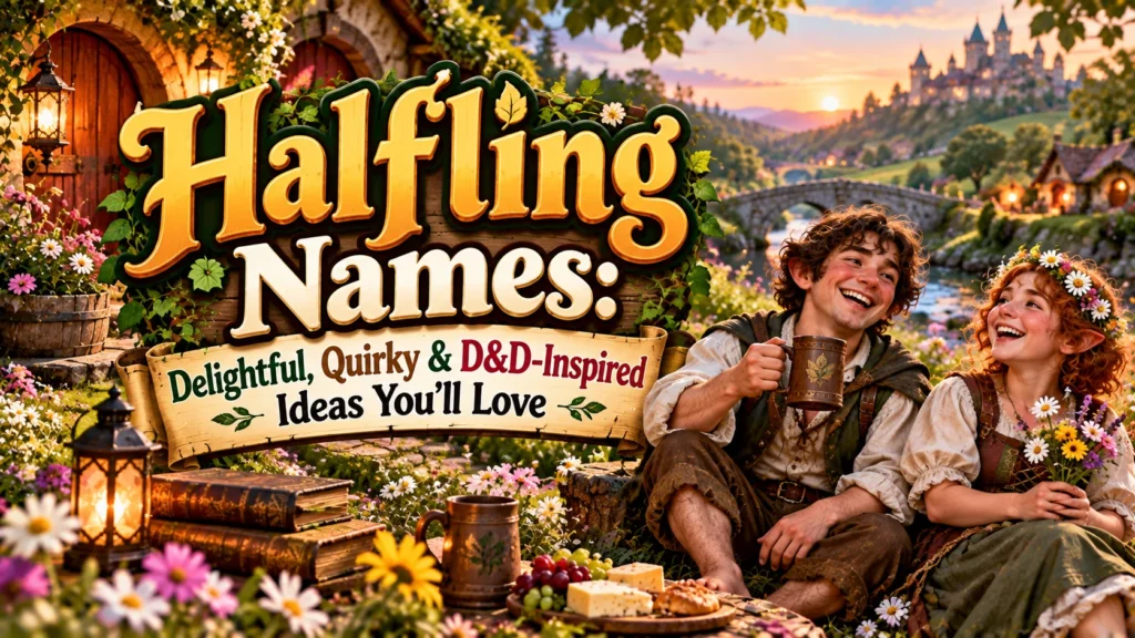 Halfling Names Delightful, Quirky & D&D-Inspired Ideas You’ll Love