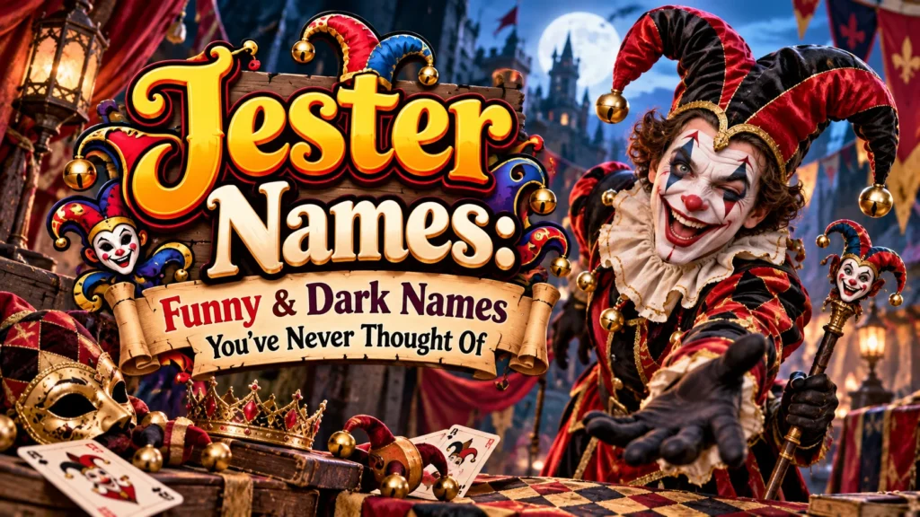 Jester Names Funny & Dark Names You’ve Never Thought Of