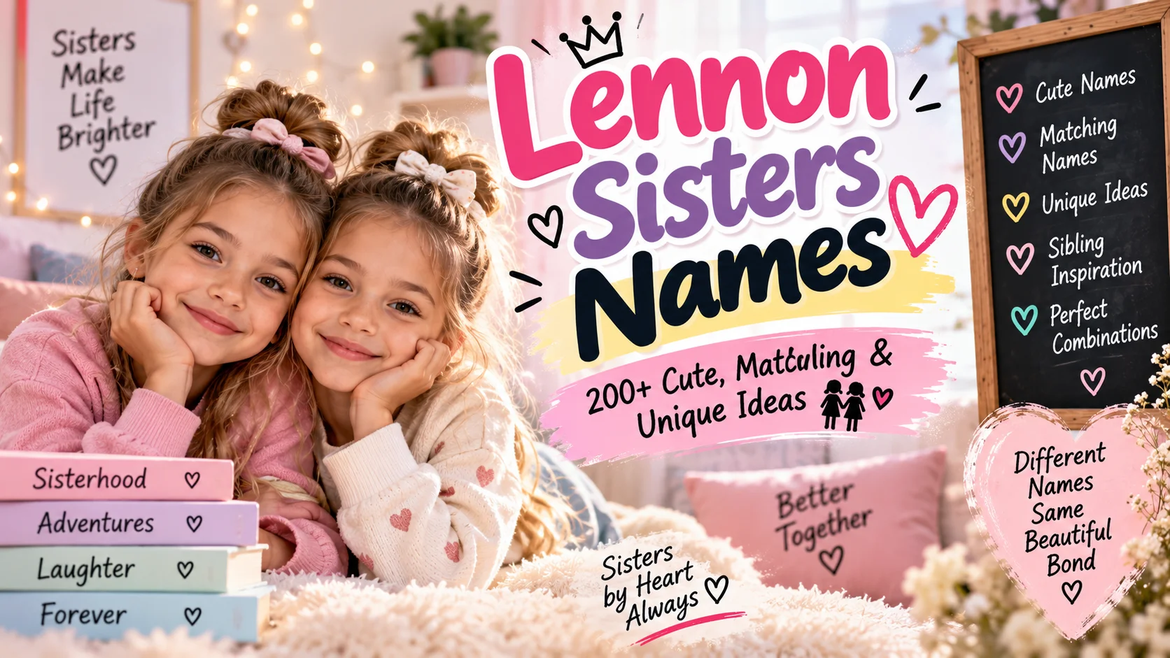 Lennon Sisters Names 200+ Cute, Matching & Unique Ideas 👭