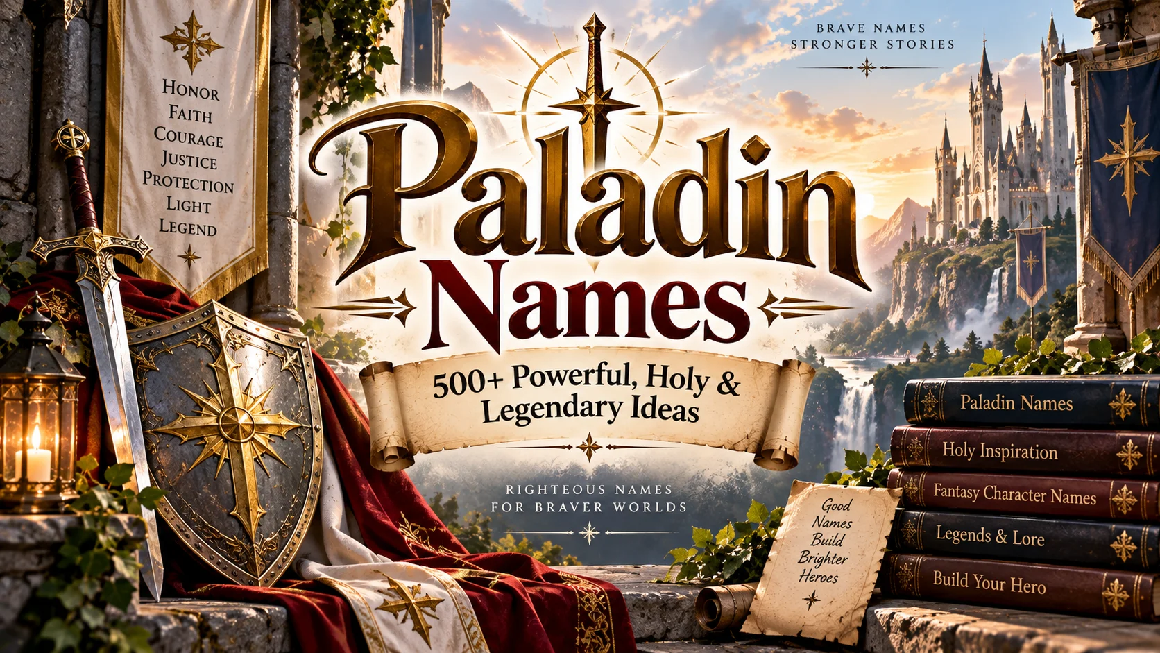 Paladin Names 500+ Powerful, Holy & Legendary Ideas ⚔️🛡️