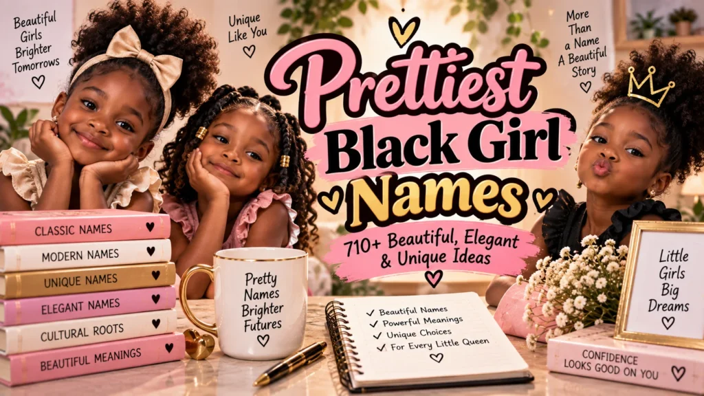 Prettiest Black Girl Names 710+ Beautiful, Elegant & Unique Ideas